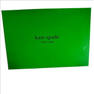 Kate Spade New York medium Green Box black polka dot tissue paper